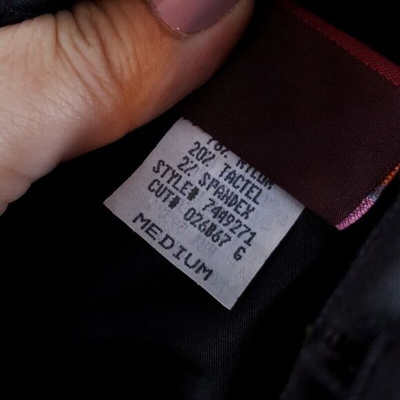 BECCA Black Swim Coverup Shorts with Pink Belt - Picture 4 of 8